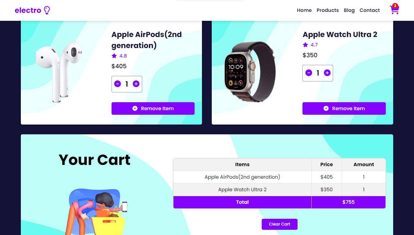 electro tech Ecommerce