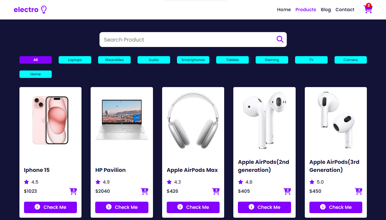 electro tech Ecommerce